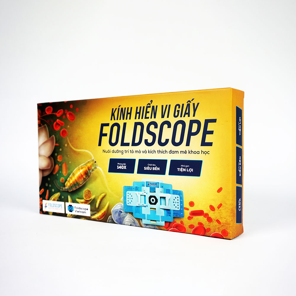 Foldscope -  Kính hiển vi giấy